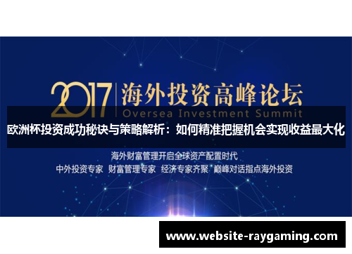 欧洲杯投资成功秘诀与策略解析：如何精准把握机会实现收益最大化