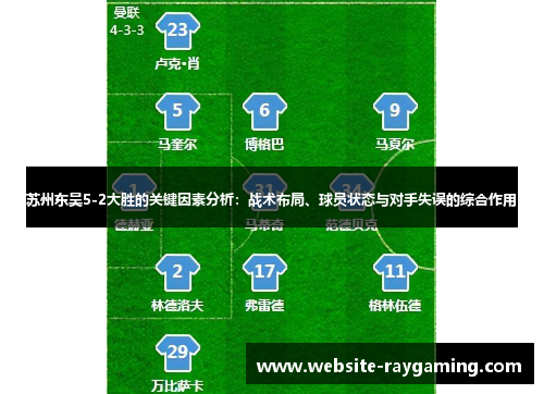 苏州东吴5-2大胜的关键因素分析：战术布局、球员状态与对手失误的综合作用